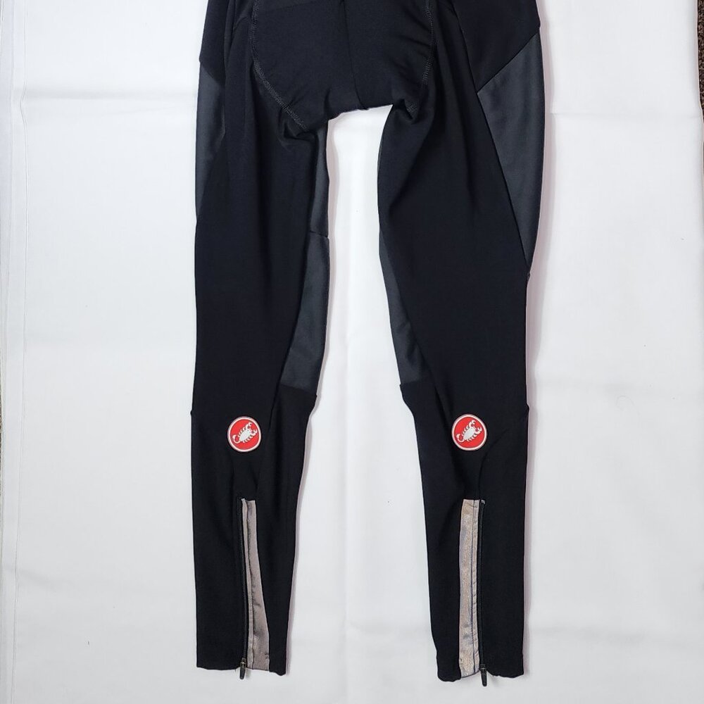 New Castelli Sorpasso Rain or Shine Thermal Winter Bike Cycle Bib Leggings (XL)